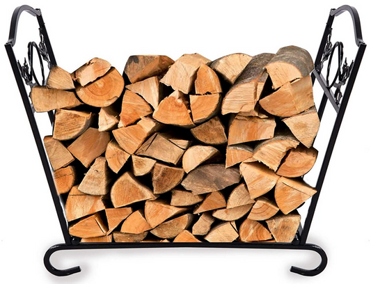Kaminholzhalter Holzregal für den Innenbereich, faltbares Brennholzregal für den Innenbereich, klein, für den Innenbereich, Kaminzubehör, Dekorationen, Holzregal, Aufbewahrung, Feuer