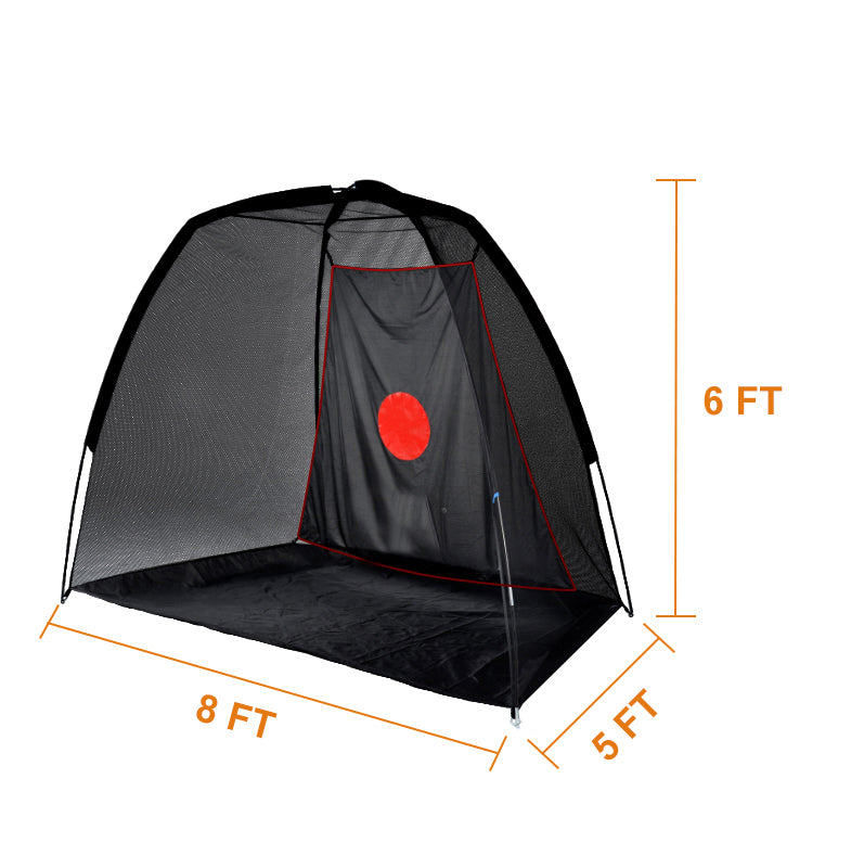 Golf Net Golf Practice Net Golf Net for Backyard Golf Nets for Indoor Use | 8'X 6'X 5'| Pro Target | Fliegen Outdoor