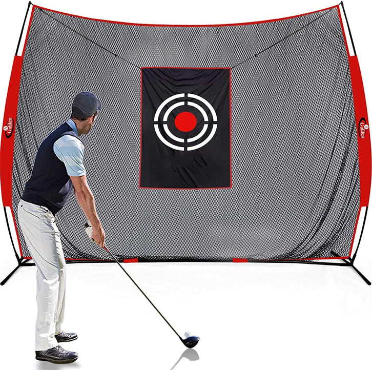 Golfnetze Golf-Übungsnetz Golf-Schlagnetze Golf-Driving-Range für den Innenbereich| 10X8FT| Fliegen Outdoor