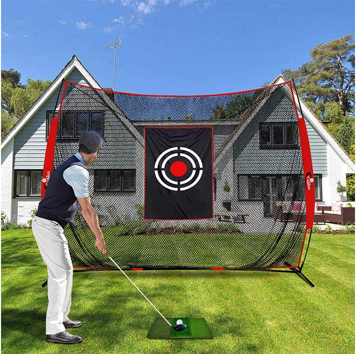 Golfnetze Golf-Übungsnetz Golf-Schlagnetze Golf-Driving-Range für den Innenbereich| 10X8FT| Fliegen Outdoor