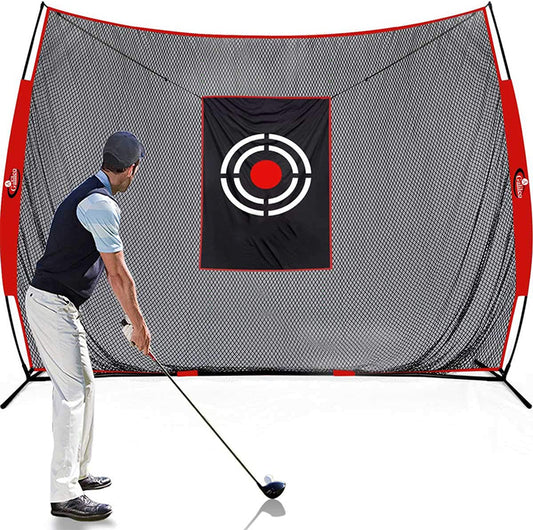 Golfnetze Golf-Übungsnetz Golf-Schlagnetze Golf-Driving-Range für den Innenbereich| 10X8FT| Fliegen Outdoor